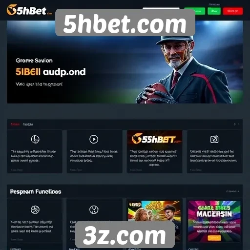 Recursos e funcionalidades do site 5hbet
